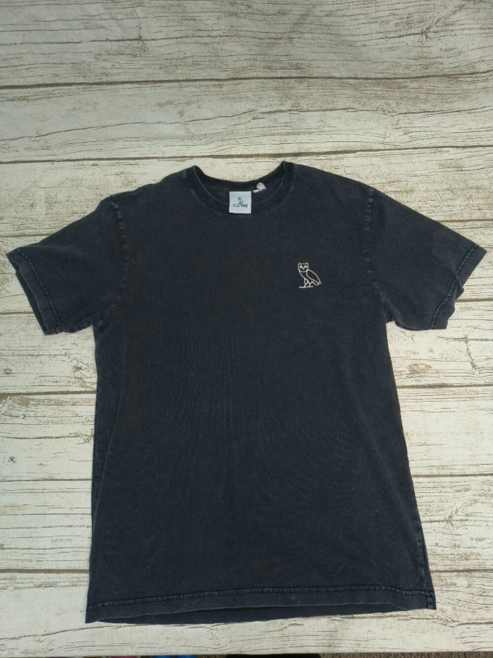 OVO October’s Very Own Black Owl Logo T-Shirt Size S